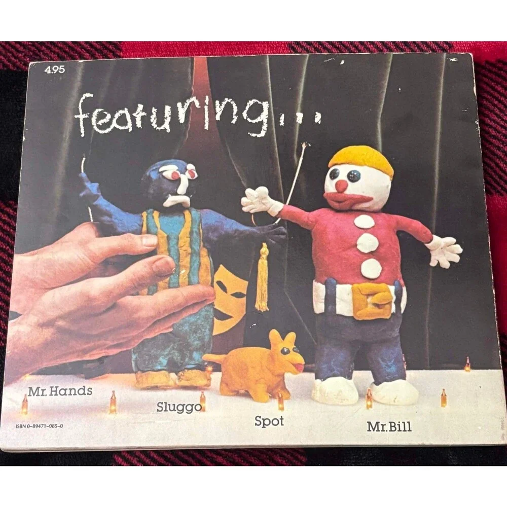 The Mr. Bill Show by Walter Williams Paperback Book SNL 1979 with Flexi Record